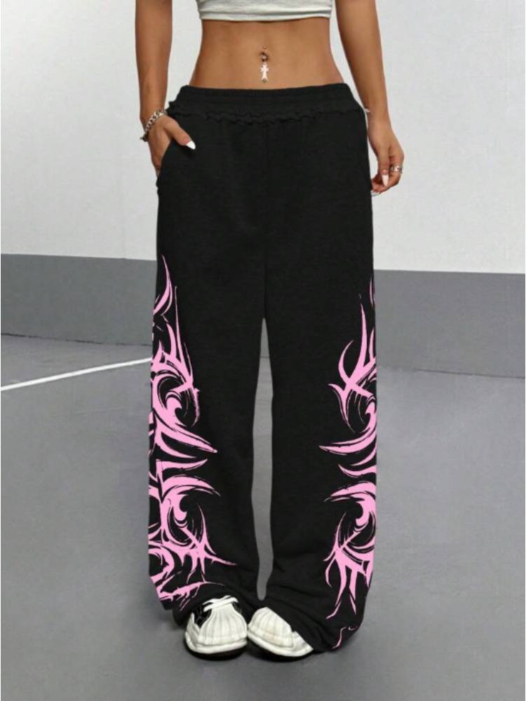Unisex White Baggy Pant – Oversized Streetwear Style
