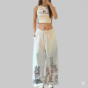 White Baggy Pant
