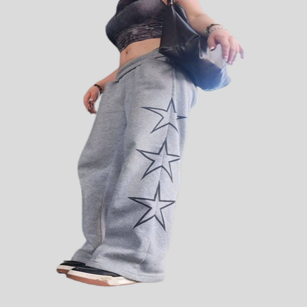 Graeey Print Baggy Pant