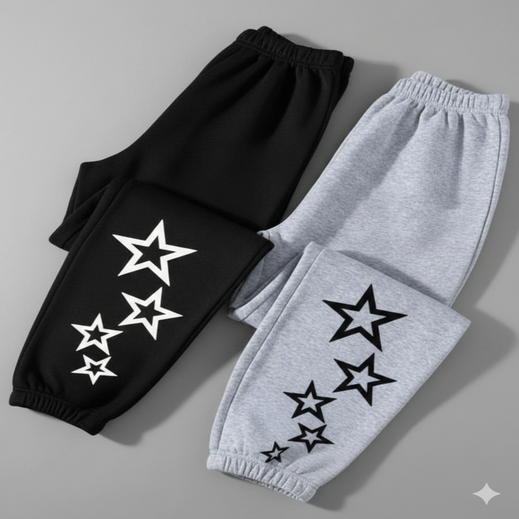 Troser Black And Graeey